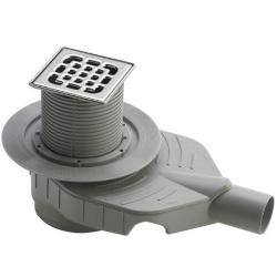Viega Badablauf Advantix Top 669201 DN 50 Aufsatz mit Rahmen Edelstahl Mod. 4914.10